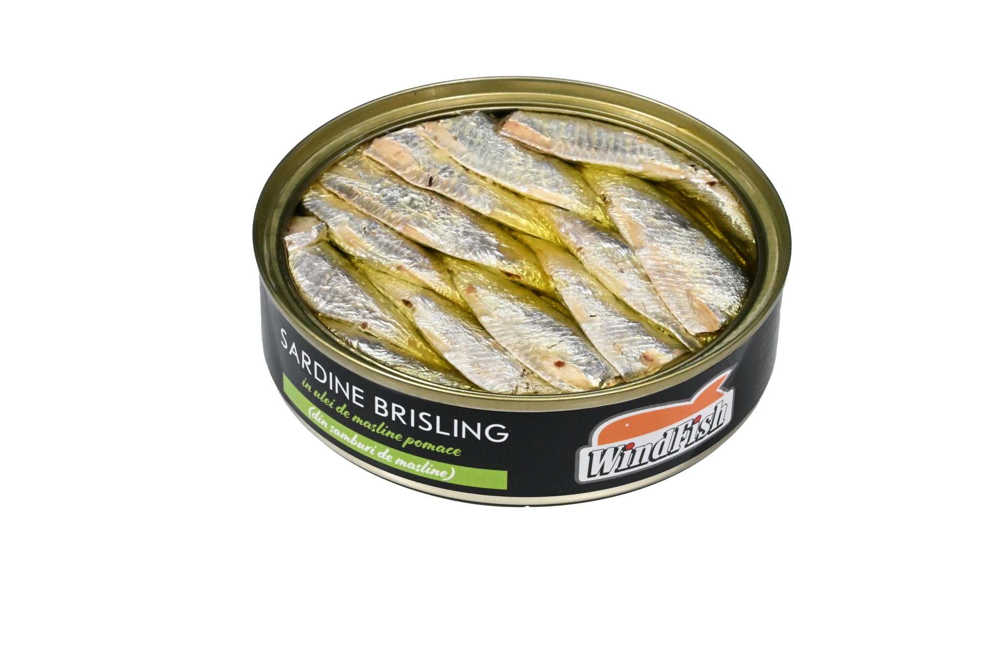 Sardine brisling în ulei de măsline 160g
