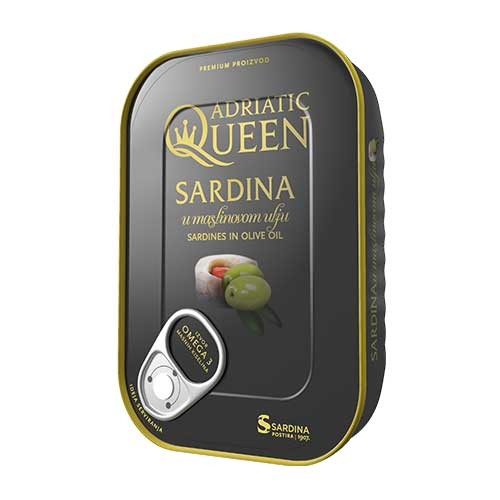 Sardine în ulei de măsline 105g