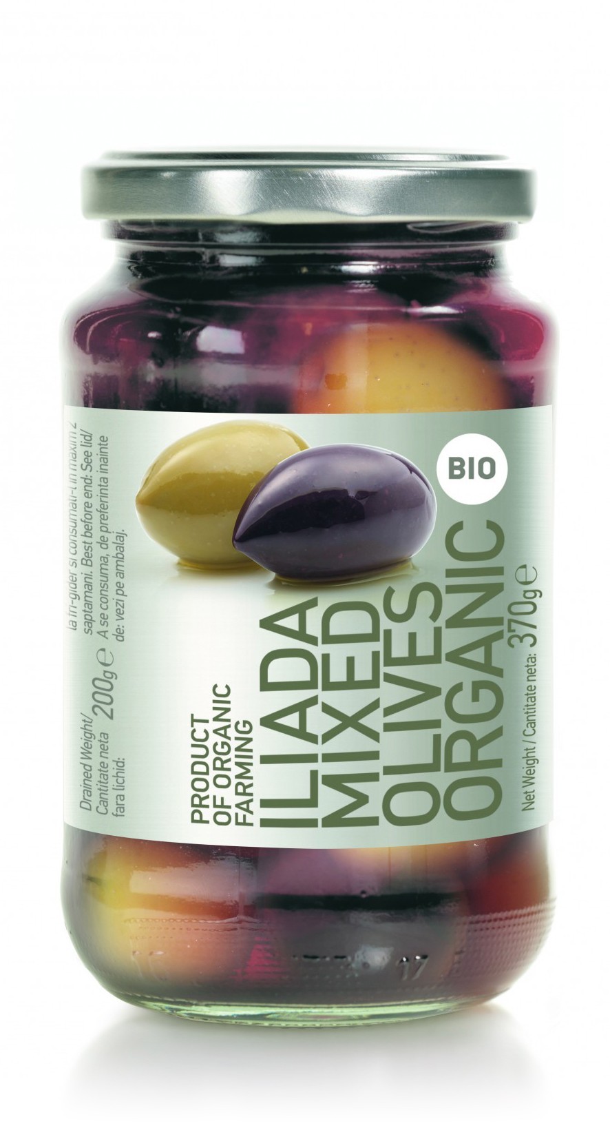 Masline mix (verzi&kalamata) intregi ECO