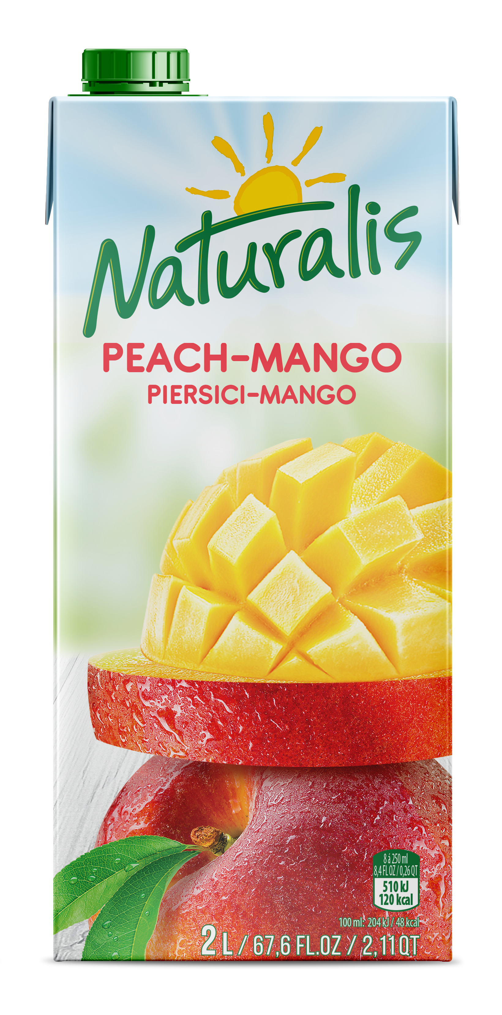 Bautura piersici - mango 15% fruct Naturalis